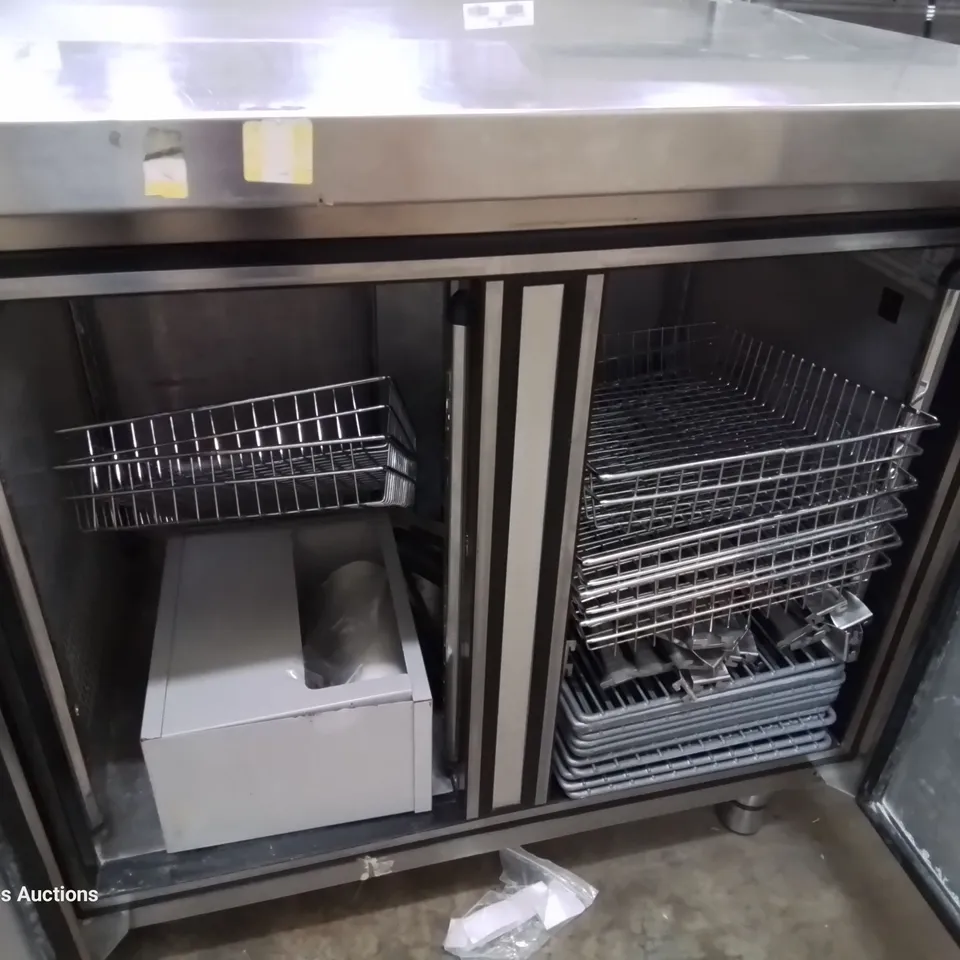 FOSTER DOUBLE DOOR COUNTER FRIDGE Model DC1/2H