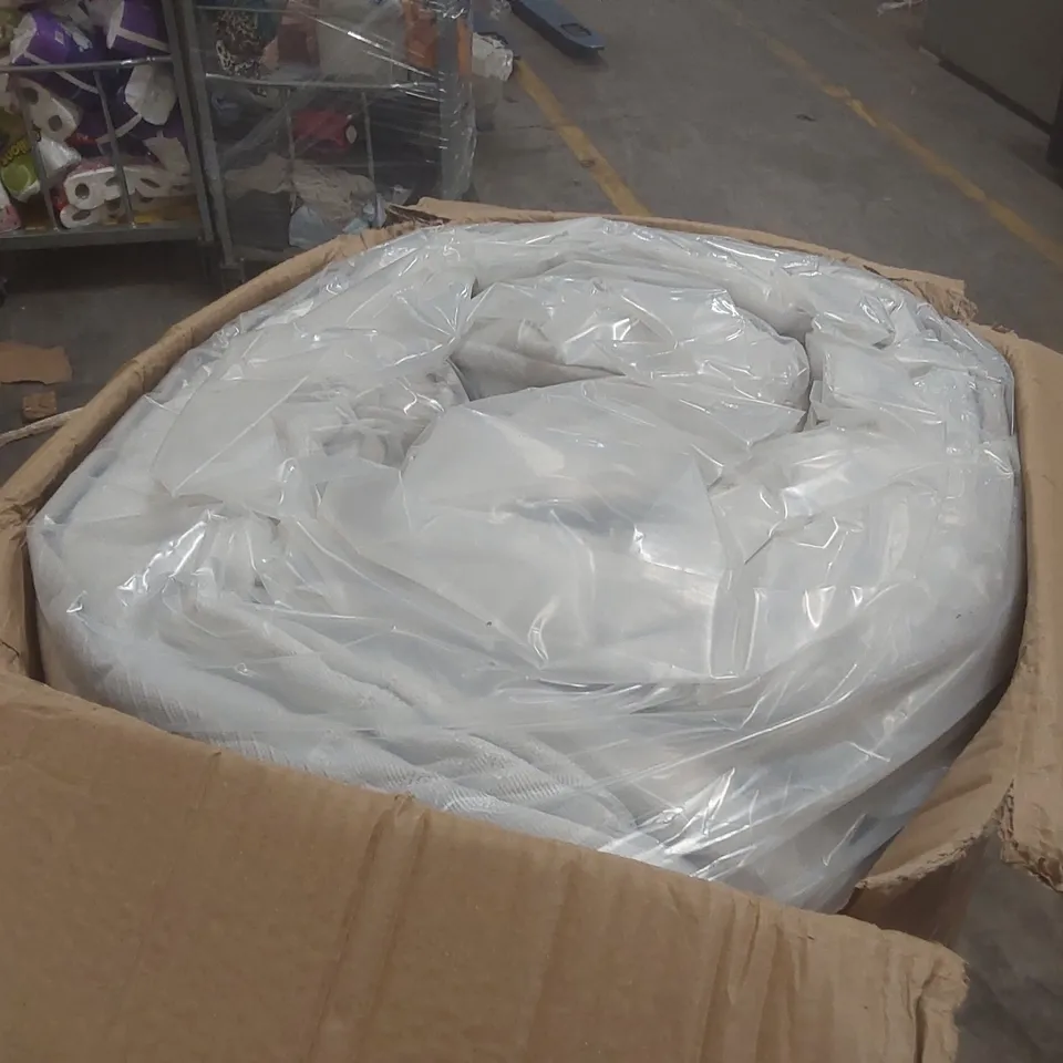 QUALITY BOXED AND ROLLED POCKET SPRUNG LATEX 4'6 DOUBLE MATTRESS