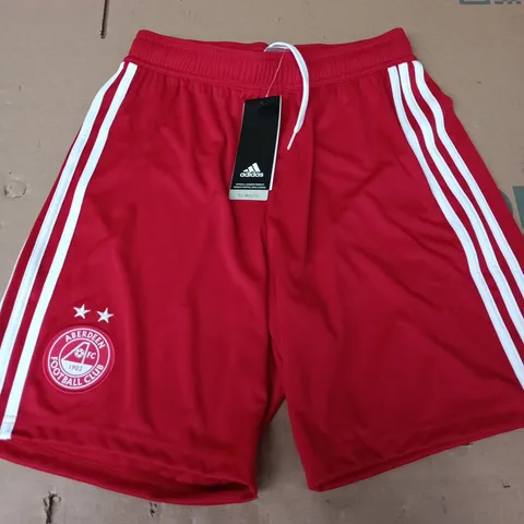 ADIDAS ABERDEEN HOME SHORTS - UK SMALL