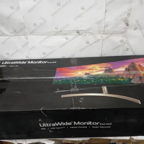LG ULTRAWIDE MONITOR CURVED BOXED