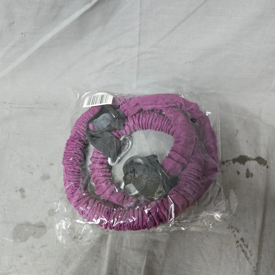 BOX OF APPROXIMATELY 40 LISA FIT SPARE PARTS BAND 30LBS/13.6KG – PURPLE RESISTANCE BANDS