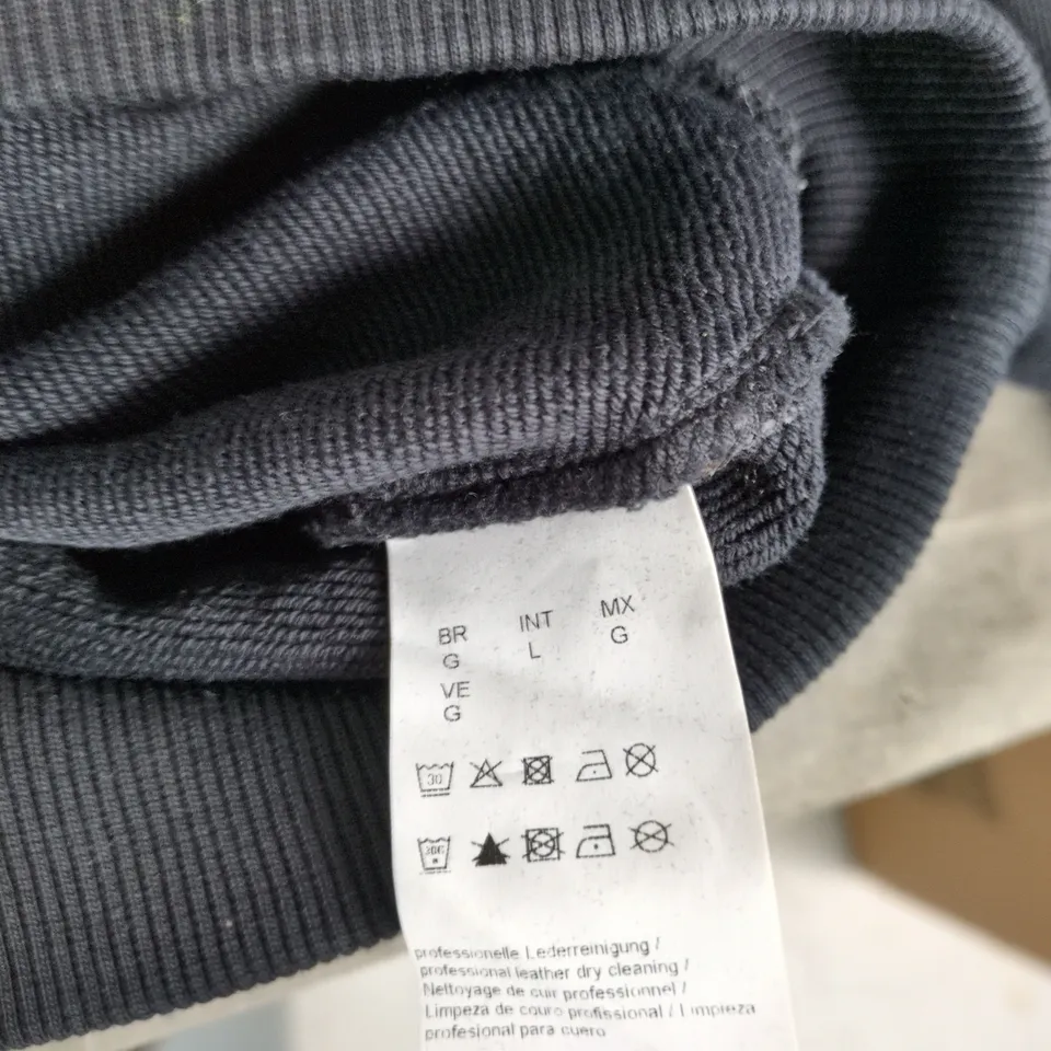 HUGO BOSS BLACK OVERSIZED FIT HOODIE – LOGO SWEATSHIRT 