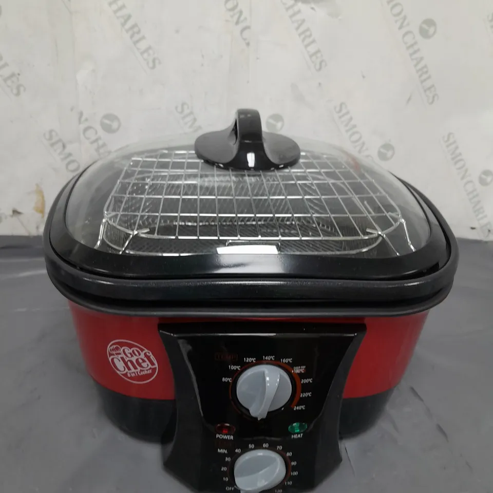 JML GO CHEF MULTI COOKER - 5L 8 IN 1 ELECTRIC SLOW COOKER POT