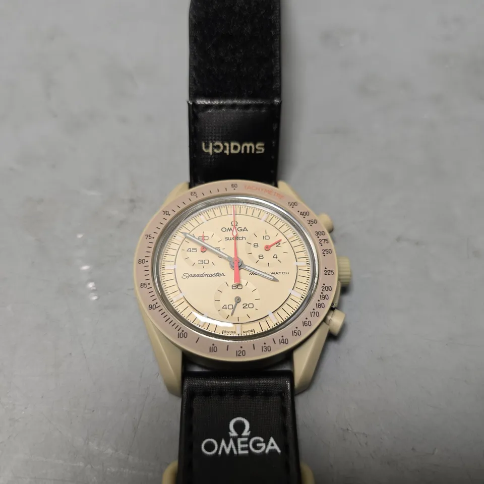 BOXED OMEGA X SWATCH MISSION TO JUPITER MOONSWATCH