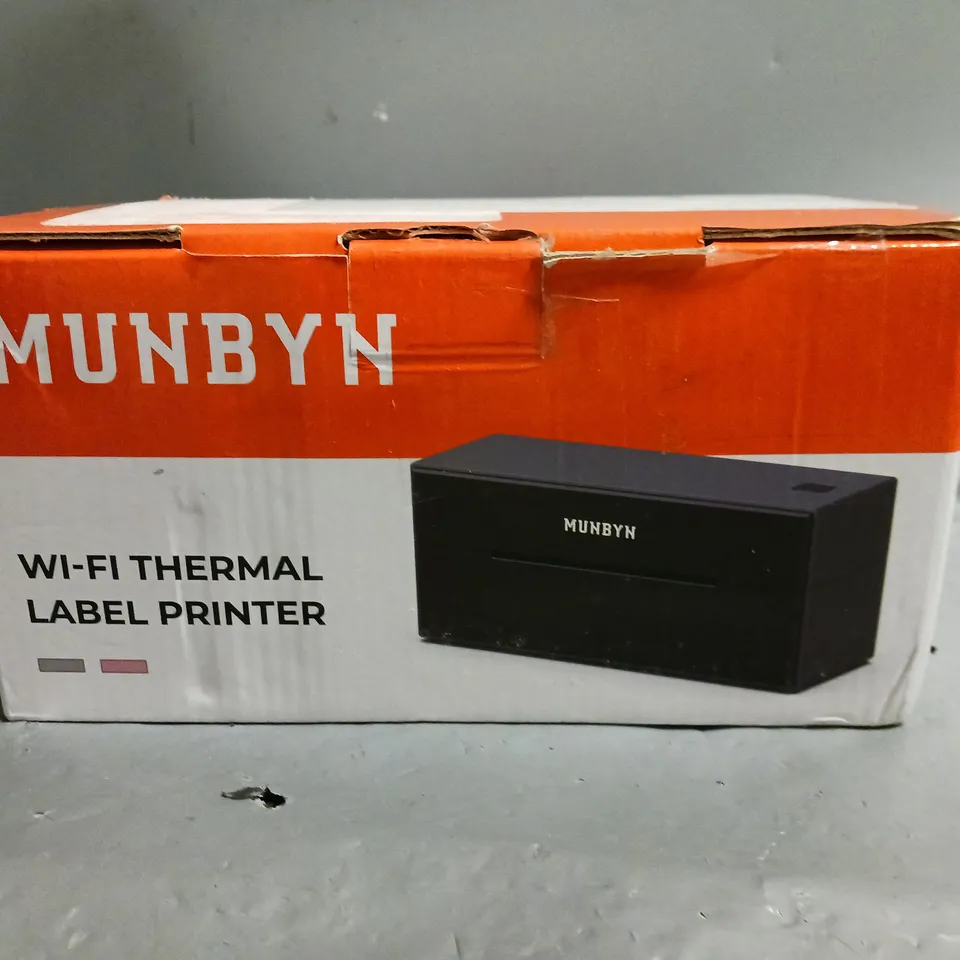 MUNBYN WI-FI THERMAL LABEL PRINTER 