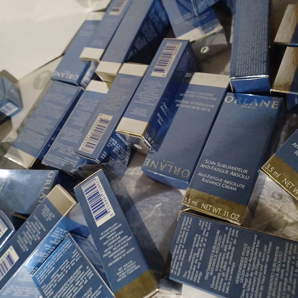 LOT OF APPROX 27 X 3.5ML ORLANE ANTI-FATIGUE ABSOLUTE RADIANCE CREAM