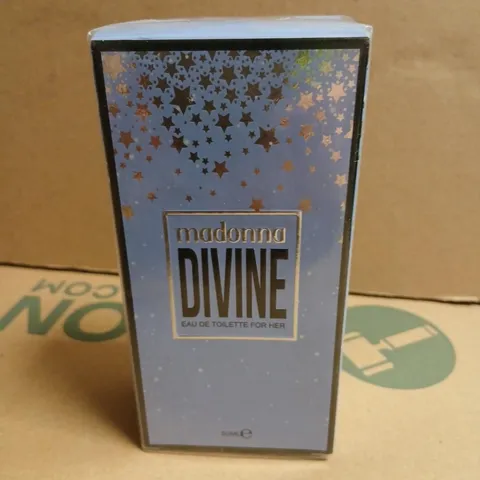 BOXED AND SEALED MADONNA DIVINE EAU DE TOILETTE 50ML