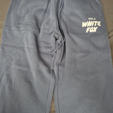 WHITE FOX VOL.3 OFFSTAGE SWEATPANTS IN OCEAN BLUE SIZE XS