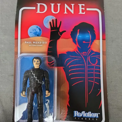 REACTION SUPER 7 COLLECTIBLE DUNE ACTION FIGURE - PAUL MUAD'DIB