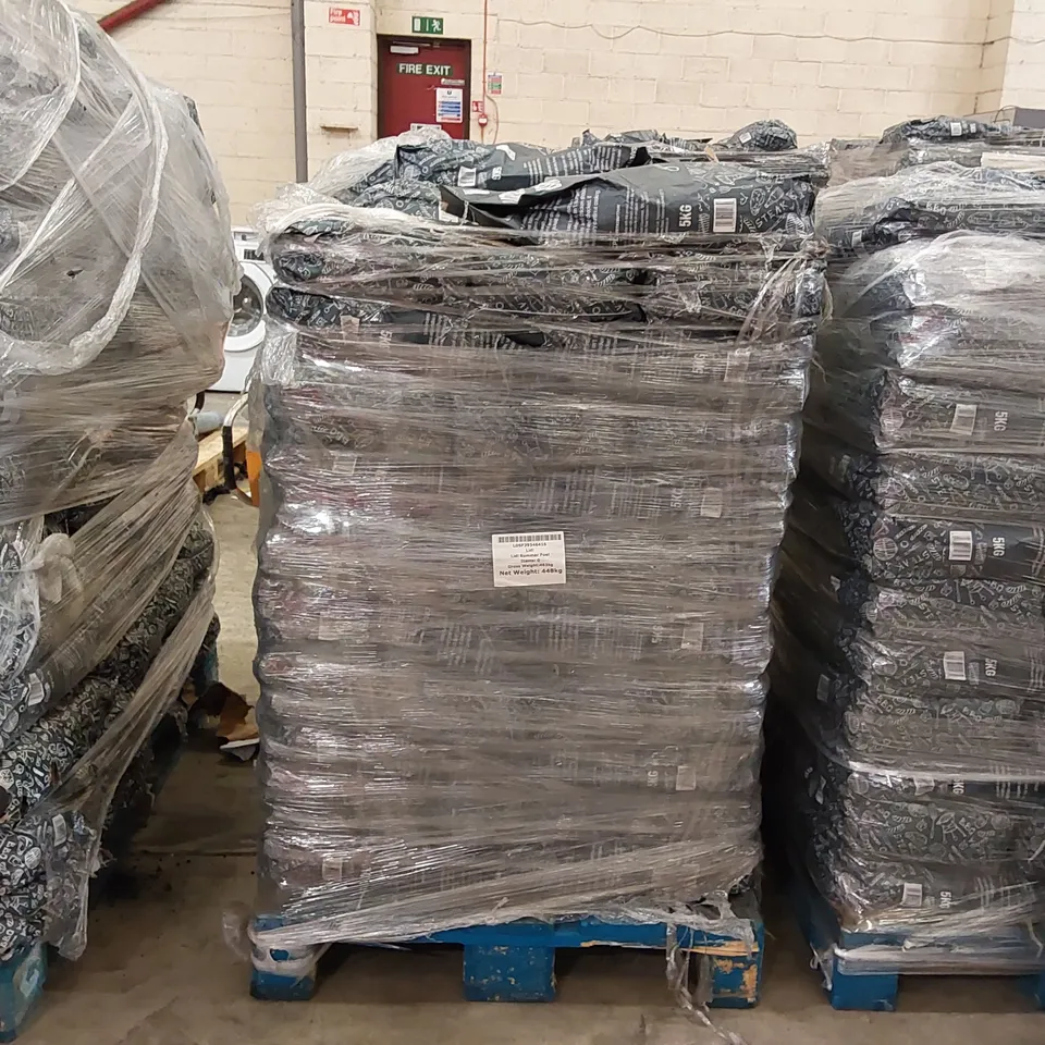 PALLET OF APPROXIMATELY 80X 5KG BAGS OF CHARCOAL BARBECUE BRIQUETTES