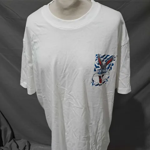 OFF-WHITE BUG BUNNY GRAPHIC T-SHIRT SIZE XL