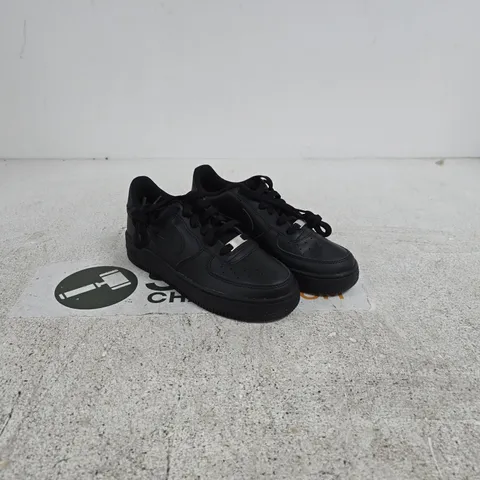 NIKE BLACK TRAINERS UK 4