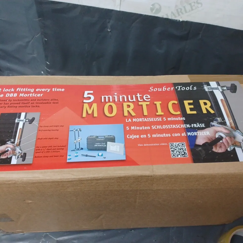 SOUBER TOOLS 5 MINUTE MORTICER WITH CASE