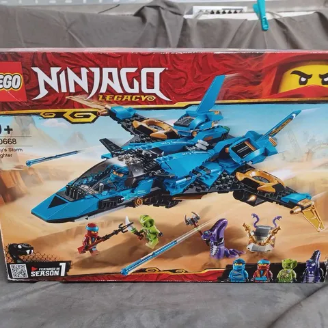 BOXED LEGO NINJAGO JAY'S STORM FIGHTER 70668