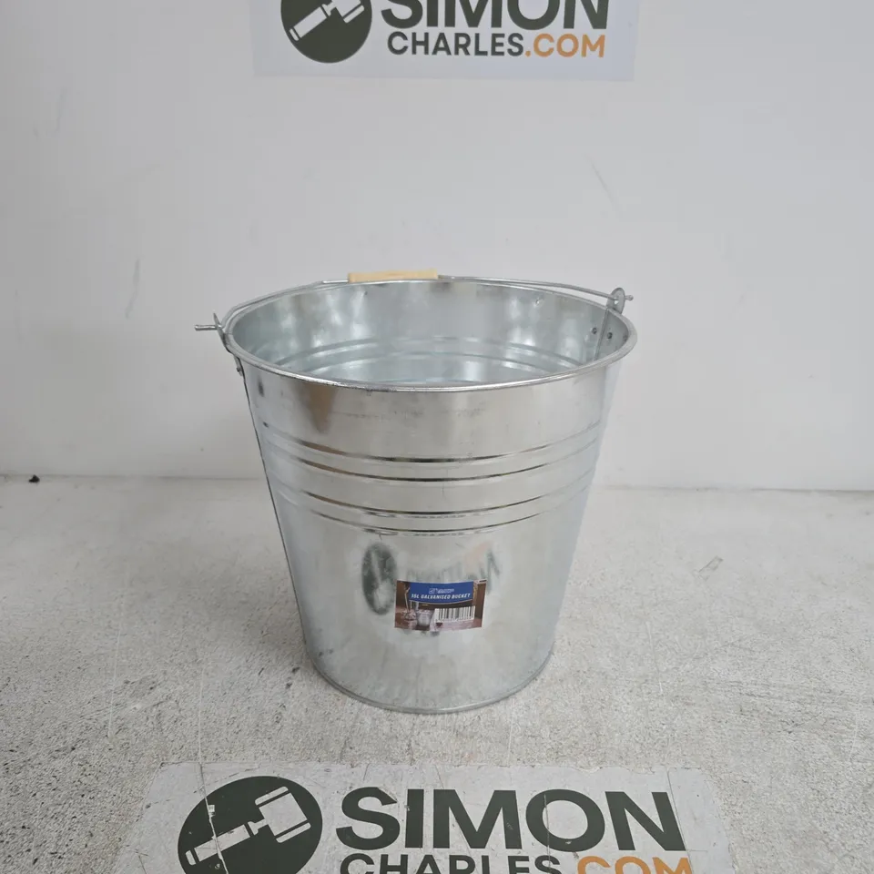 15L GALVANISED BUCKET