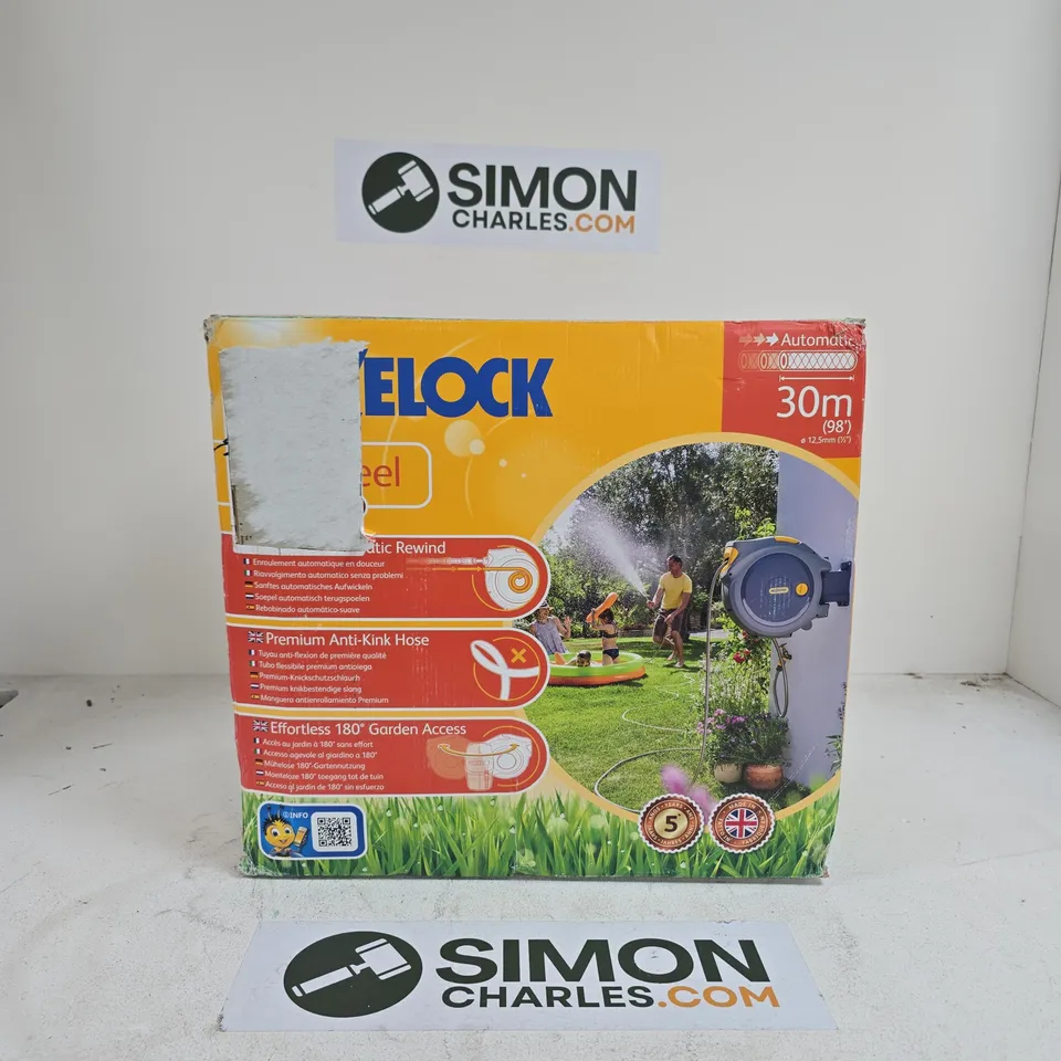 HOZELOCK 30M AUTO REEL HOSE BOXED