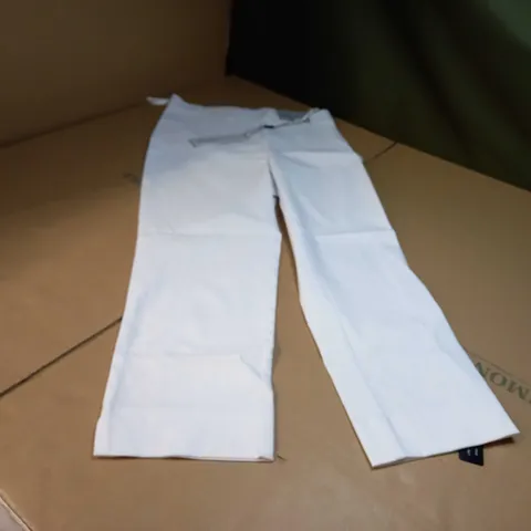 ROMAN WHITE CROPPED TROUSERS - SIZE 12
