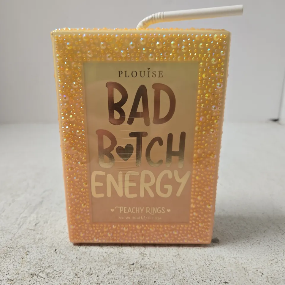 PLOUISE BAD BATCH ENERGY LIP OIL – PEACHY RINGS, 20ML