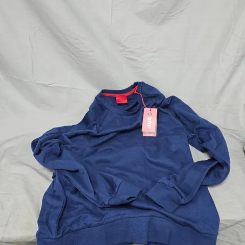 HUGO BY HUGO BOSS SWEATSHIRT – BLUE, SIZE L