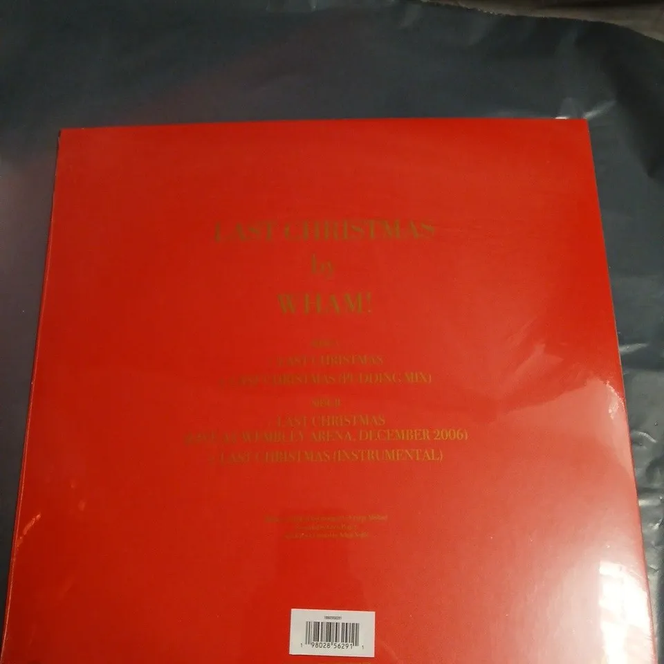 Wham! Last Christmas – 40th Anniversary Limited Edition Picture Disc