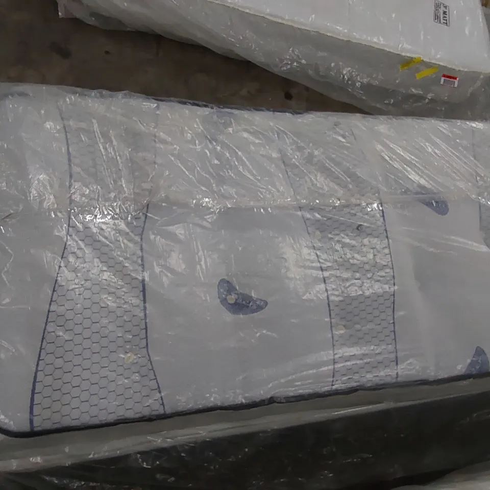 QUALITY BAGGED COOL BLUE POCKET SPRUNG 800 SINGLE 3FT MATTRESS 