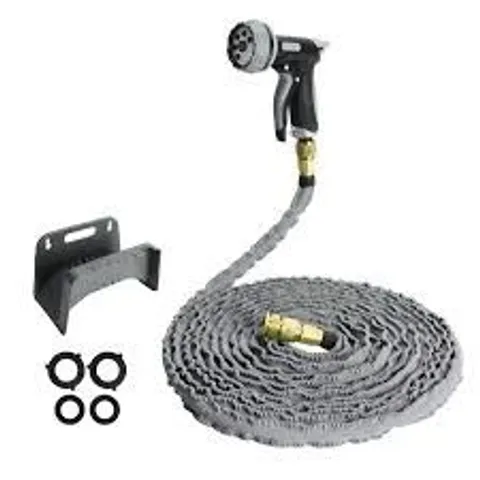 GRUMPY GARDENER REINFORCED EXPANDABLE HOSE WITH ACCESSORIES