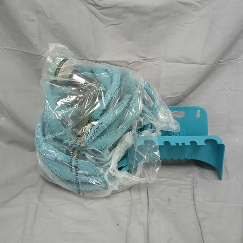GRUMPY GARDENER REINFORCED EXPANDABLE HOSE WITH ACCESSORIES – BLUE