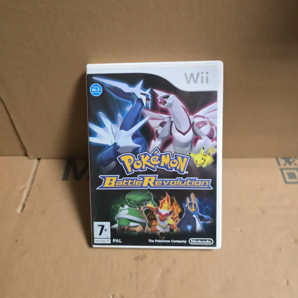 WII POKEMON BATTLE REVOLUTION GAME 