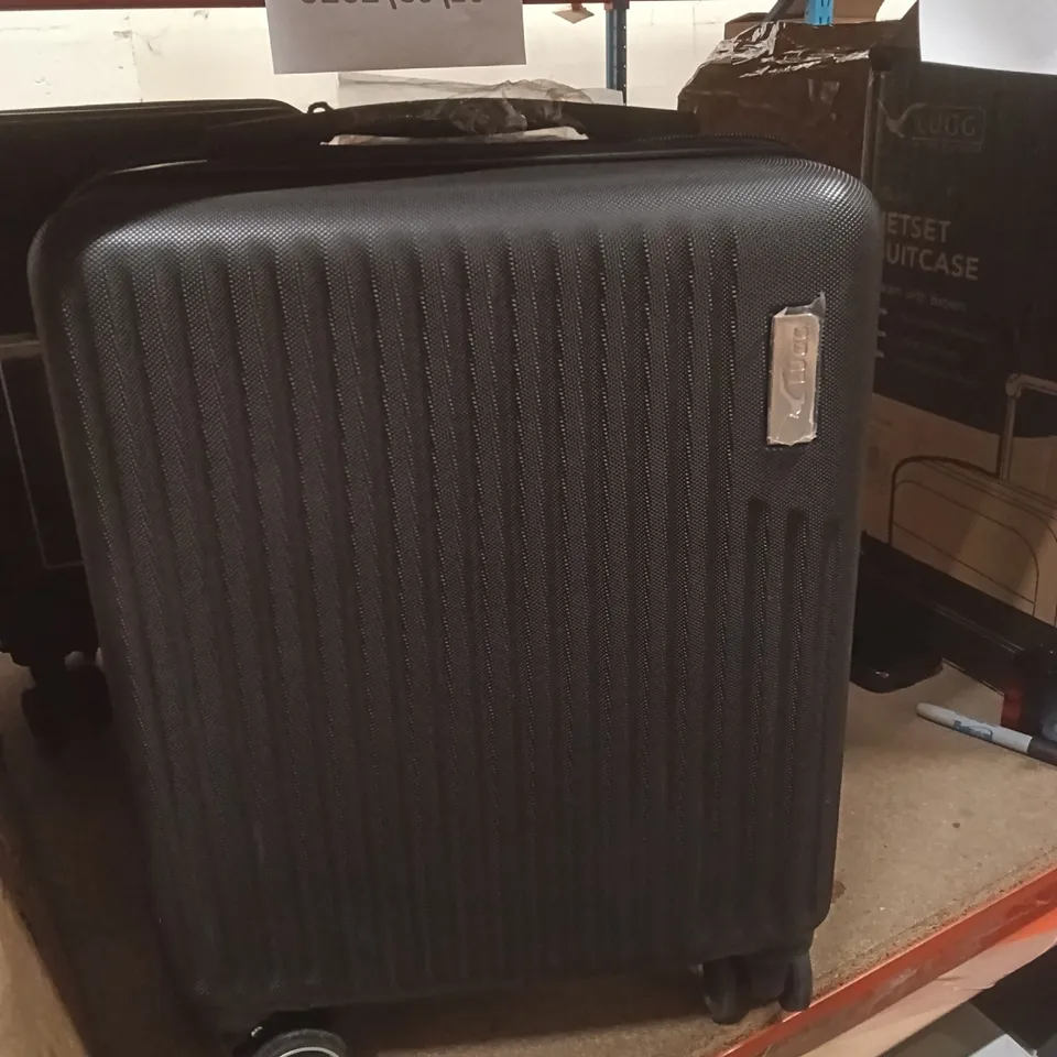 UNBOXED KEPLIN LUGG SMALL SIZE TRAVEL SUITCASE WITH WHEELS BLACK COLOUR 
