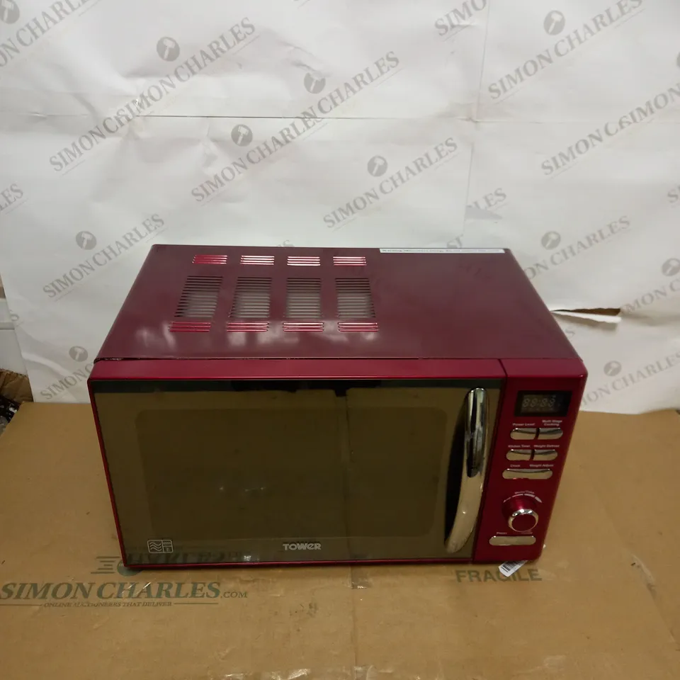 TOWER RED DIGITAL MICROWAVE