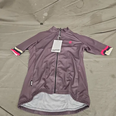 CHAPEAU! MENS CLUB JERSEY SHORT SLEEVE IN FLINT GREY SIZE S