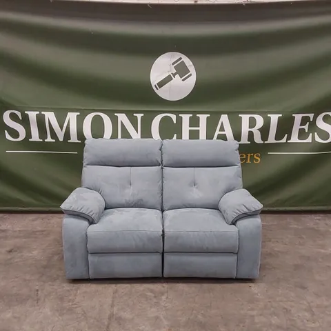 QUALITY DESIGNER ITALIAN MADE LUGANO 2 SEATER ELECTRIC RECLINER LOVESEAT SOFA