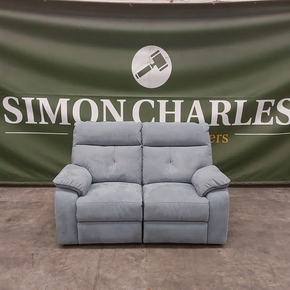 QUALITY DESIGNER ITALIAN MADE LUGANO 2 SEATER ELECTRIC RECLINER LOVESEAT SOFA