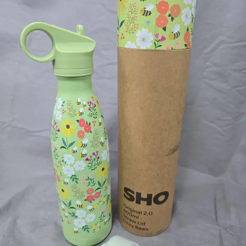 SHO ORIGINAL 2.0 500ML STRAW LID BOTTLE β DITSY BEES