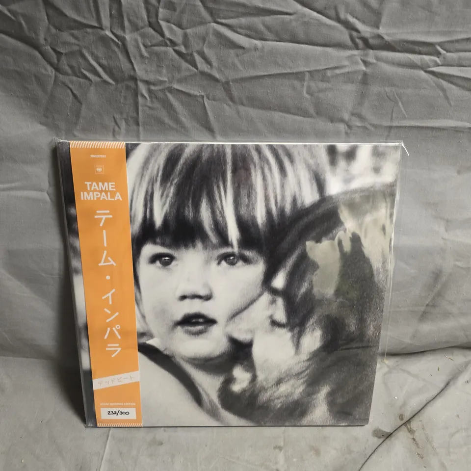 TAME IMPALA JAPANESE EDITION LP + DEADBEAT LP WHITE SLEEVE – 2‑LP LOT
