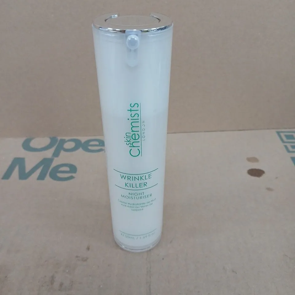 SKINCHEMISTS LONDON WRINKLE KILLER SNAKE SERUM NIGHT MOISTURISER – 50 ML