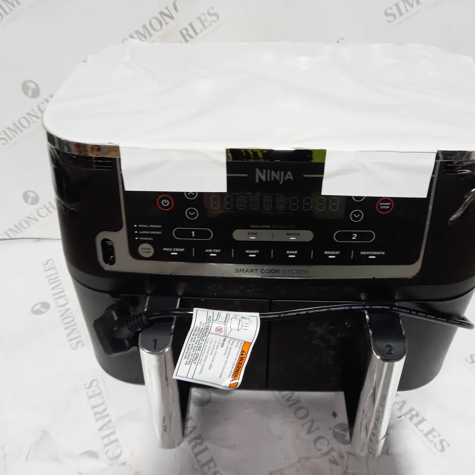 BOXED NINJA FOODI MAX DUAL ZONE 9.5L AIR FRYER AF451UK