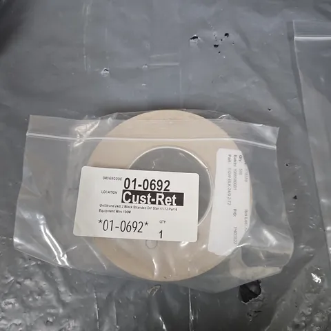 UNISTRAND 24/0 BLACK STRANDED EQUIPMENT WIRE – 100M, DEF STAN 61-12 PART 6