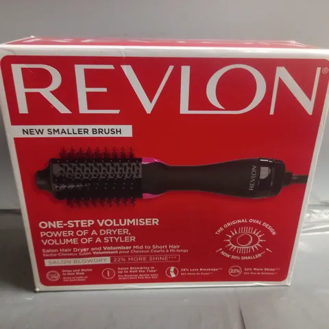 BOXED REVLON ONE-STEP VOLUMISER BRUSH