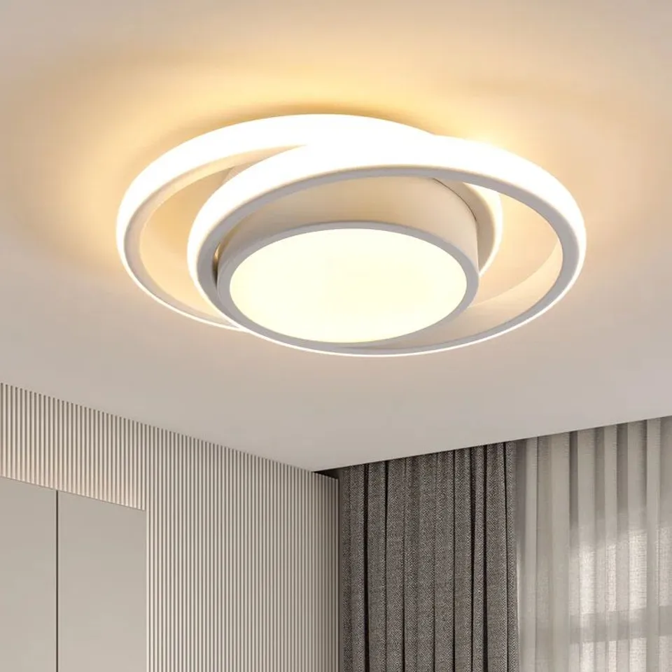 BOXED MATAPONI 2-LIGHT 27CM LED FLUSH MOUNT CEILING LIGHT 