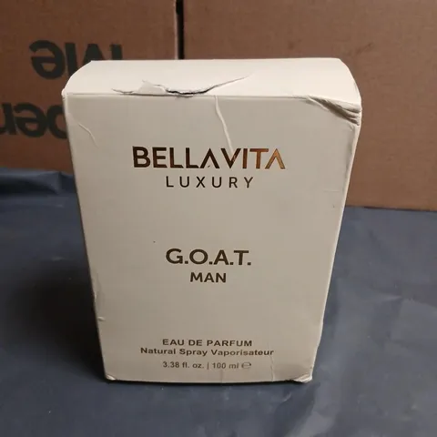BOXED AND SEALED BELLAVITA LUXURY G.O.A.T. MAN EAU DE PARFUM 100ML