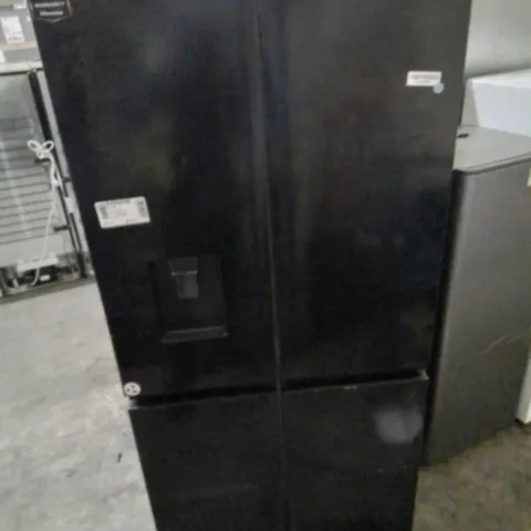 HISENSE RQ560N4WBF FREESTANDING CROSS DOOR FRIDGE FREEZER IN BLACK- COLLECTION ONLY