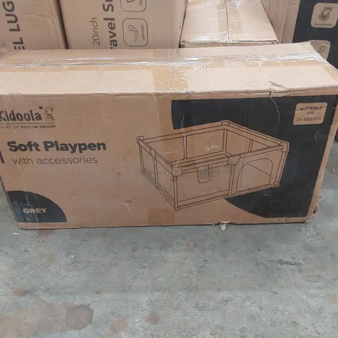 BOXED KIDOOLA SOFT PLAYPEN