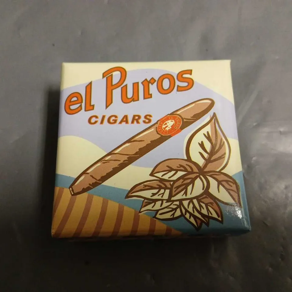 BOXED CUFF OFF BY MAG MOUCH EL PUROS CIGAR THEMED CUFFLINKS