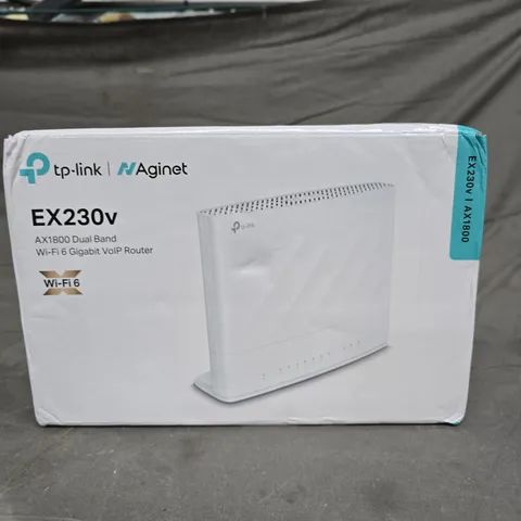 TP-LINK EX230V AX1800 DUAL BAND WI-FI 6 VOIP ROUTER – BOXED