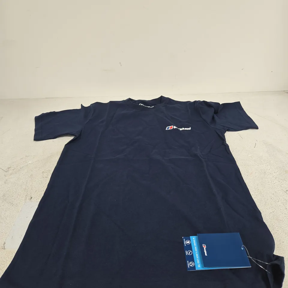 BERGHAUS BLUE T SHIRT MEDIUM TAGGED