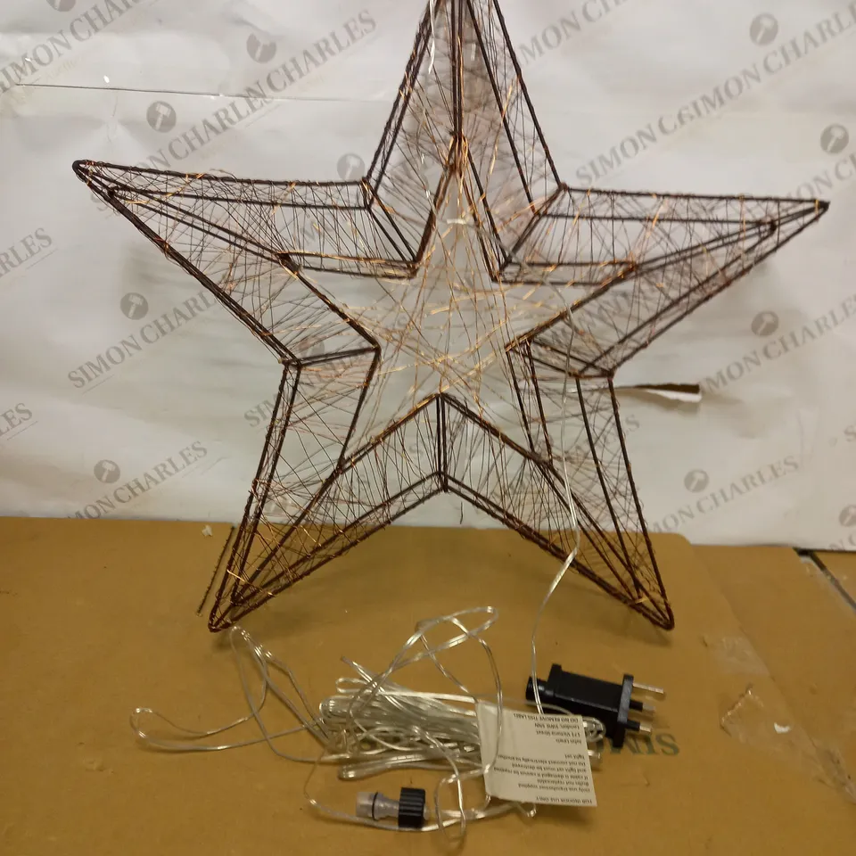 58CM STAR LIGHT PURE & WARM WHITE LEDS