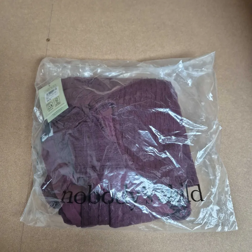 BAGGED NOBODYS CHILD SLEVELESS STARLIGHT MIDI DRESS IN SOFTS PURPLE - UK 18