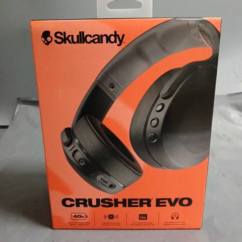 SEALED SKULLCANDY CRUSHER EVO WIRELESS HEADPHONES - BLACK