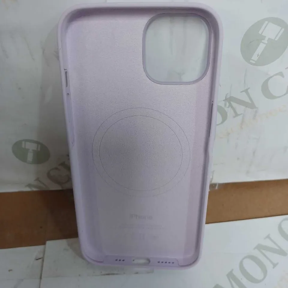 IPHONE 14 SILICONE CASE WITH MAGSAFE - PURPLE
